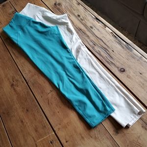 girlfriend collective Two Pairs of Leggings Size Medium